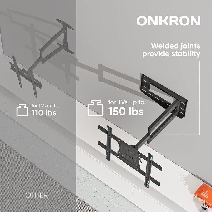 Onkron Suporte de Parede para TV M7L-B/40-75"/Preto
