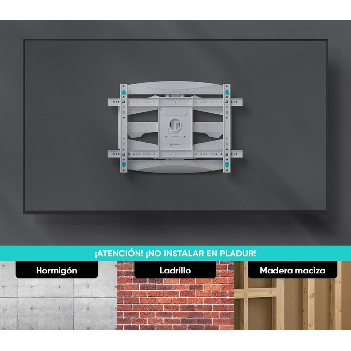 Onkron Suporte de Parede para TV M6L-W/40-75"/Branco
