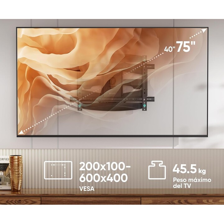Onkron Suporte de Parede para TV M6L-B/40-75"/Preto