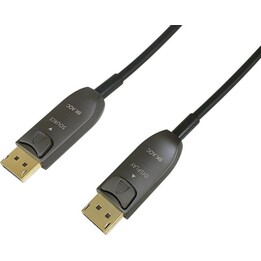 isplayport auf Displayport 1.4 aktives optisches Kabel 8k 60Hz 15m Equip 119441