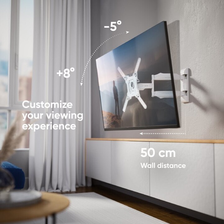 Onkron M4-W TV Wall Mount Accessory /32-65"/White