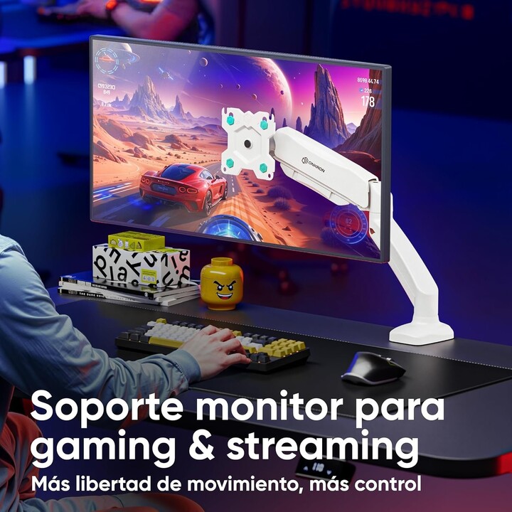 Supporto da parete per monitor/13-32" bianco G80-W Onkron