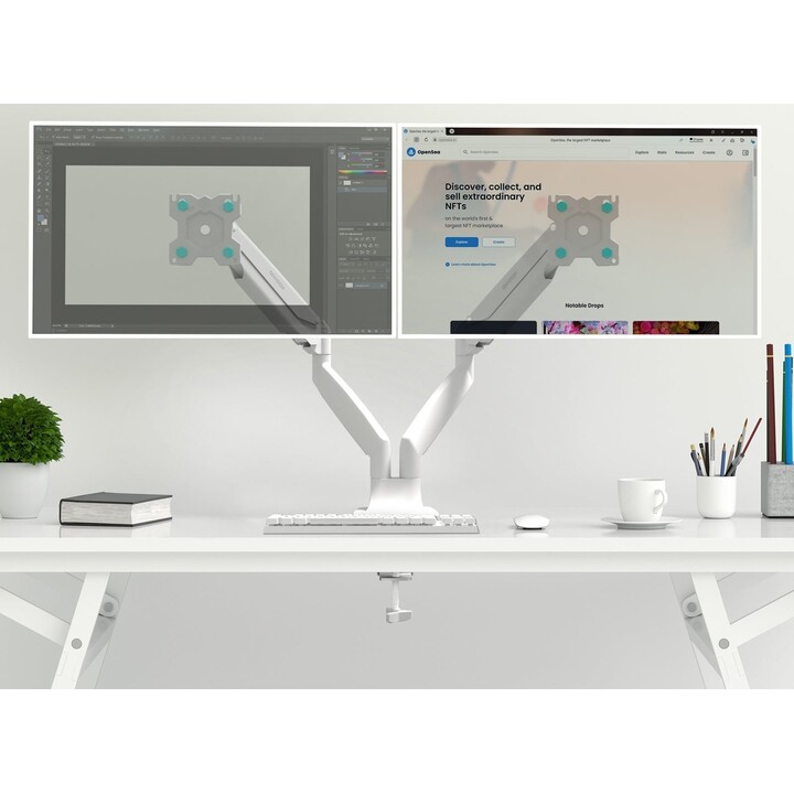 Monitor-Zubehör-Wandhalterung/13-32" Weiß G200-W Onkron
