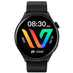 Weofly Curve Smartwatch - Reloj multifuncional Bluetooth 5.3 Negro