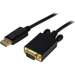 Startech Cable de 3m DisplayPort a VGA, negro