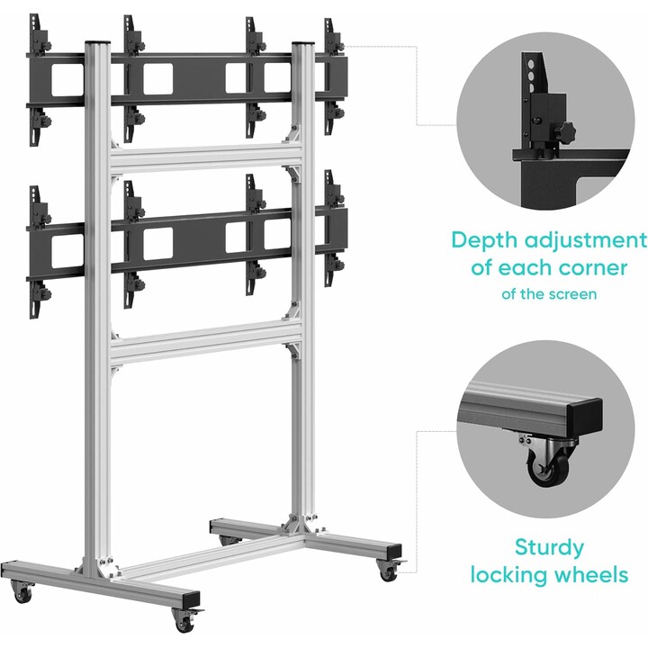 Accessoire TV/Vidéo Mobile Floor St./Fspro2L22-S Onkron