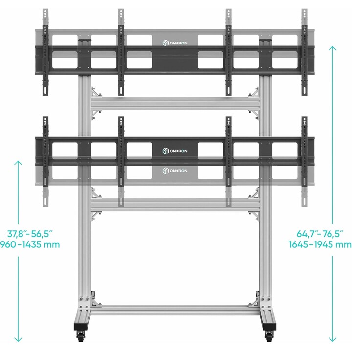 TV/Video-Zubehör Mobiler Standfuß/Fspro2L22-S Onkron