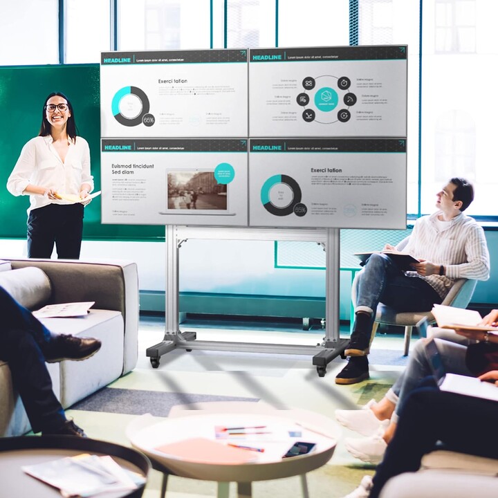 Accesorio de TV/Video Soporte Móvil para Piso/Fspro2L22-S Onkron