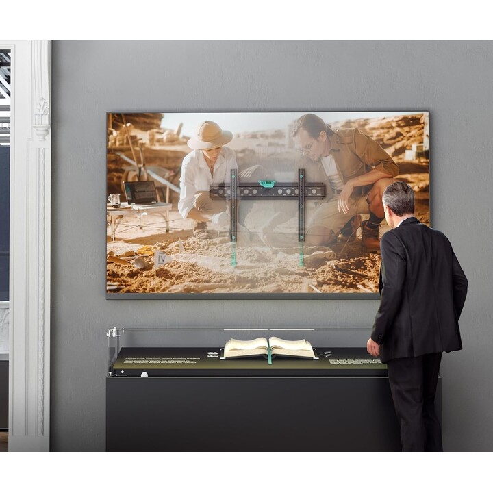 Accesorio de montaje en pared para TV Onkron FM6-B (43-85"), negro