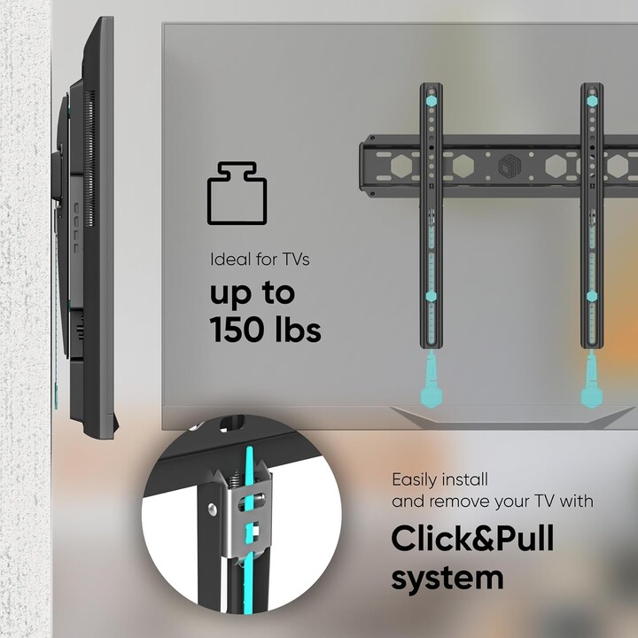 Onkron FM5-B TV Wall Mount Accessory /35-65"/Black