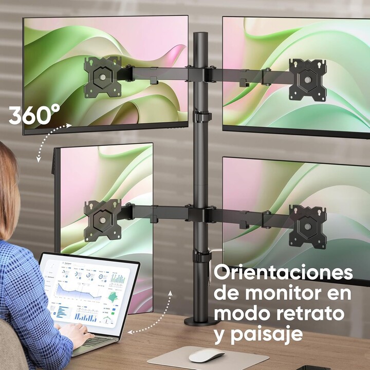 Suporte de Parede para Monitor D421E-B/13-32" Preto Onkron