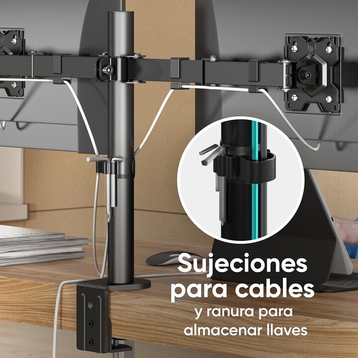 Support mural pour moniteur Onkron D221E-B Access 13-32" noir