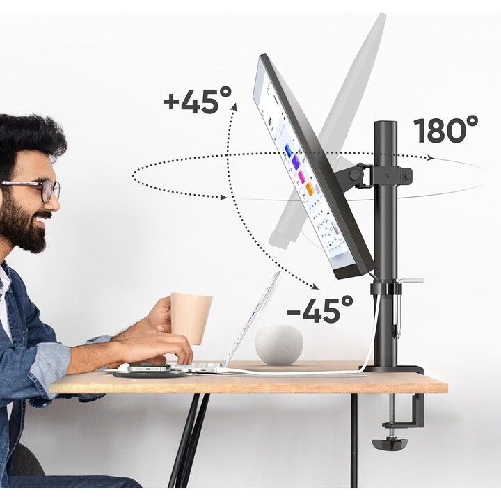 Monitor Access Wall Mount/13-34" Black D101E-B Onkron