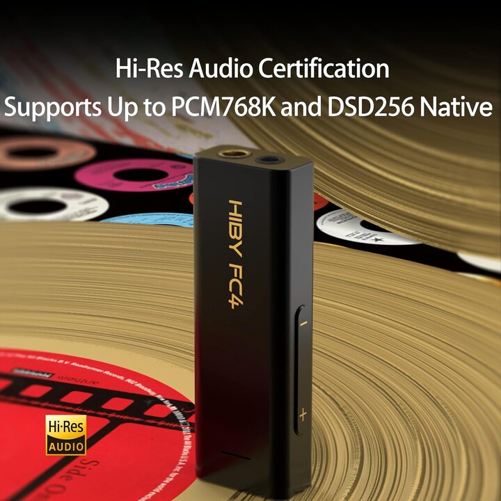 HiBy FC4 Amplificador/DAC portátil Preto