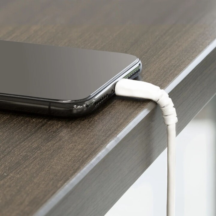 StarTech.com Câble USB-A vers Lightning Blanc Robuste 1m - Câble de Charge/Synchronisation de Type A vers Lightning en Fibre Ara
