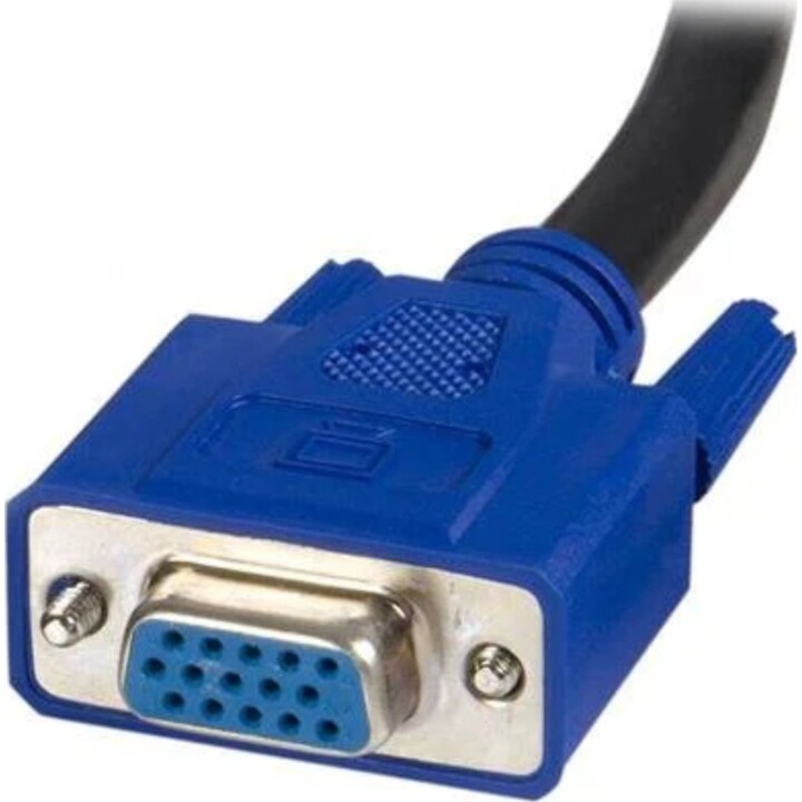 Startech Cable de 3m KVM USB Universal 2 en 1