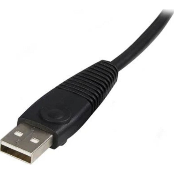 Cabo usb kvm universal 2 em 1 de 10 pés
