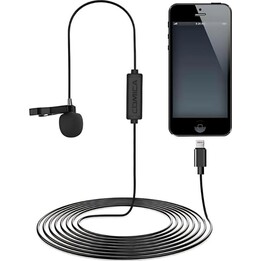COMICA Lavalier Microphone for Smartphone Lightning 4.5 m