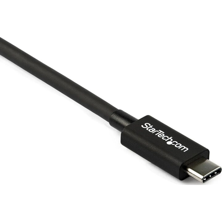 StarTech.com Cable Thunderbolt 3 Pasivo de 80cm - 40Gbps - PD 100W - Vídeo 4K/5K - Cable Thunderbolt - Certificado Thunderbolt -