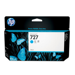 CARTOUCHE HP 727 CYAN DESIGNJET T1500 T2500 T920