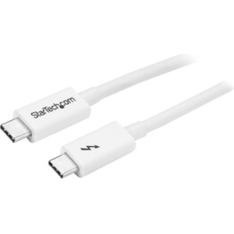 StarTech.com Câble Thunderbolt 3 Passif de 1 m, 20 Gbps, 100W PD, Vidéo 4K, Câble Thunderbolt, Compatible avec USB4/DP Alt Mode,