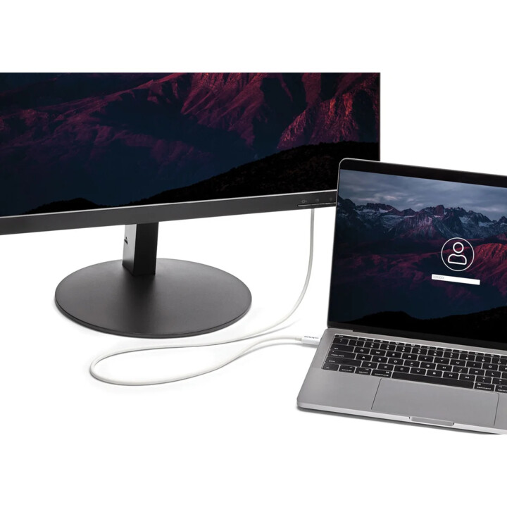 StarTech.com 1m Passives Thunderbolt 3 Kabel, 20Gbps, 100W PD, 4K Video, Thunderbolt Kabel, Kompatibel mit USB4/DP Alt Mode, Thu