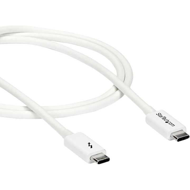 StarTech.com 1m Passives Thunderbolt 3 Kabel, 20Gbps, 100W PD, 4K Video, Thunderbolt Kabel, Kompatibel mit USB4/DP Alt Mode, Thu