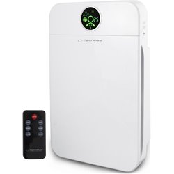 Esperanza EHP002 Purificateur d'air 50 dB Zephyr avec filtre HEPA et ioniseur Blanc