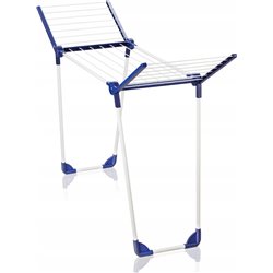 Sèche-linge compact Leifheit Pegasus 120 Solid Bath blanc bleu