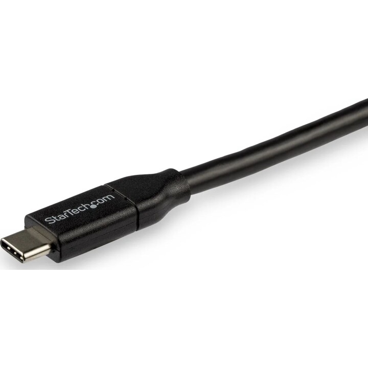 Câble Startech USB-C vers USB-C de 3m avec prise en charge Power Delivery 5A, noir