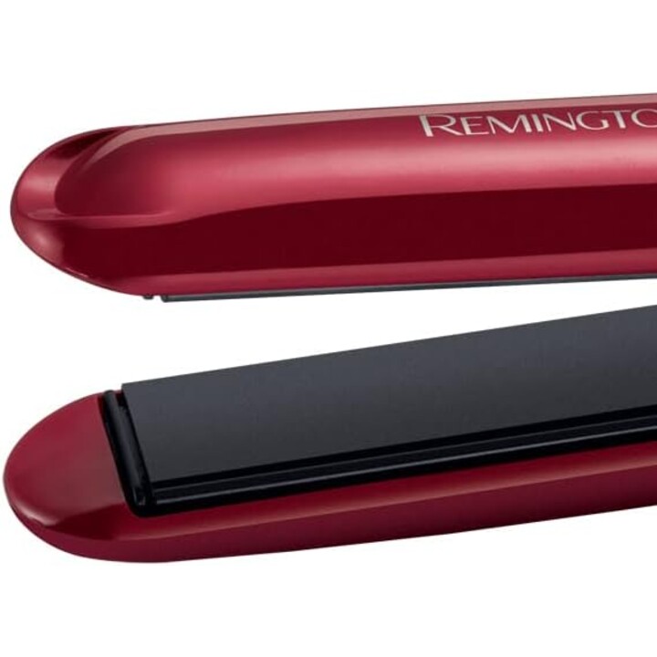 Plancha de Pelo Remington S9600 Silk Revestimiento Cerámica Doble Rojo