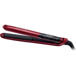 Piastra per capelli Remington S9600 Silk con doppio rivestimento in ceramica rossa