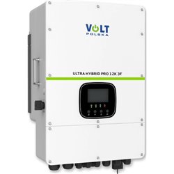 VOLT Polska ULTRA HYBRID PRO 12K 3F 48/230-400V 12000W Inverter +2x MPPT White