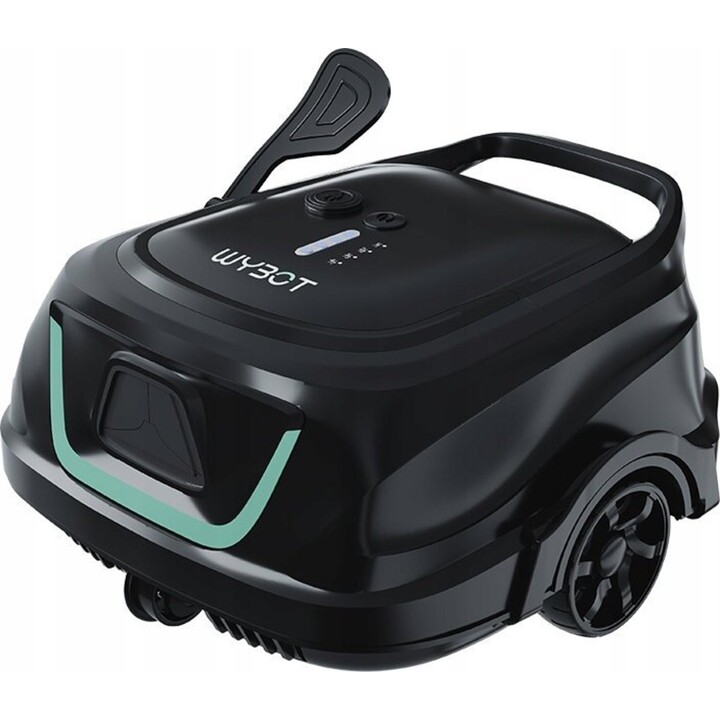 Limpiafondos automático Wybot A1 con tecnología de navegación y filtro de residuos, negro