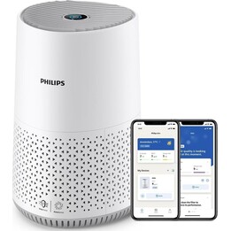 Philips AC0651/10 Air Purifier with HEPA Technology for Small and Medium Rooms, White