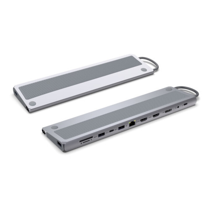 Ewent Ew1150 Laptop Docking Station and Wired Docking Station USB 3.2 Gen 1 (3.1 Gen 1) Type-C Aluminum