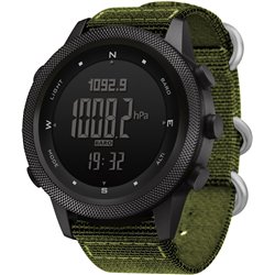 North Edge Apache mit grüner Nageluhr – digitale Uhr