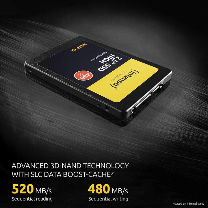 Disco Duro SSD 120 GB Intenso SATA3