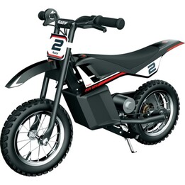 Razor MX125 Dirt Rocket scooter eléctrico 1 asiento(s) 13 kmh Arándano, Cromo, Blanco