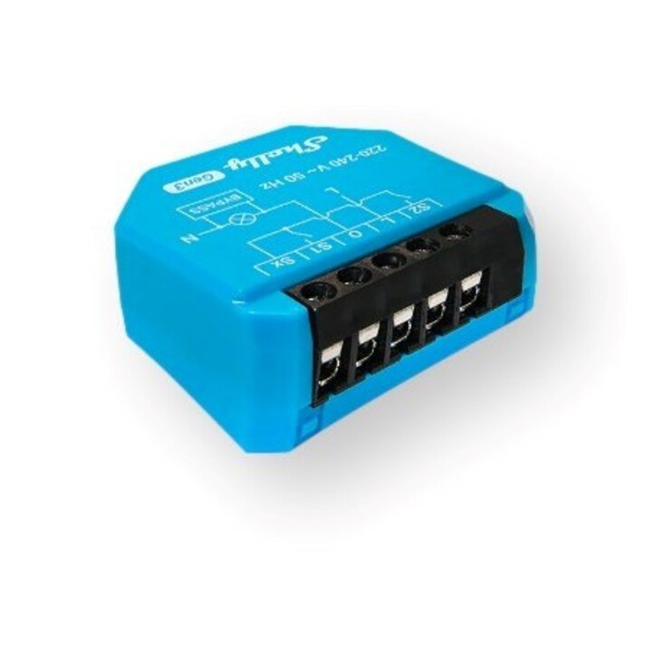 WiFi Relay without Neutral Wire Shelly 1L Gen3