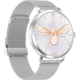 DT NO.1 DT S Prata con Pulseira Metálica - Relógio Inteligente