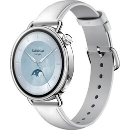 Xiaomi Watch S4 41mm con Correa de Cuero Blanco