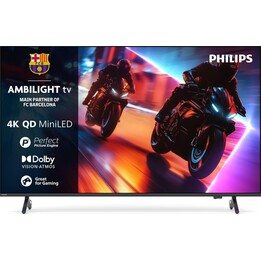 Téléviseur intelligent Philips Mini LED Ultra HD 4K 55" 55Mled920 Ambilight Noir
