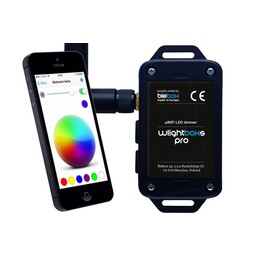 BLEBOX wlightboxS pro - SCIEMNIACZ LED 12 - 24V DC Z ZEWNETRZNA ANTENNA