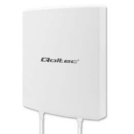 Qoltec 5G LTE Antenne | 14 dBi| Äußerlich