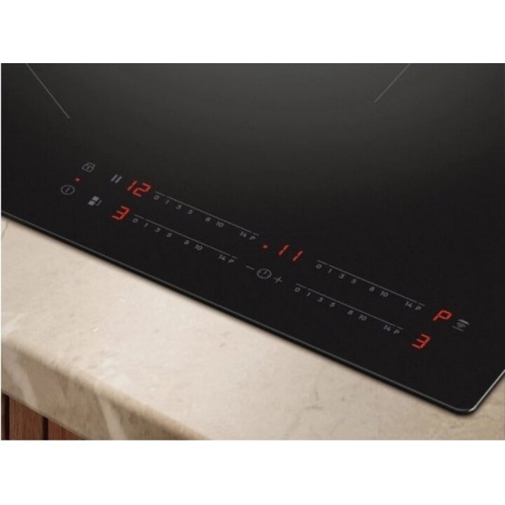 Electrolux EIV83443CT Integriertes Induktionskochfeld 78 cm mit 4 Zonen, Schwarz