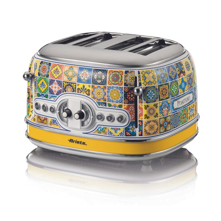 Torradeira Ariete Vintage de 4 fatias - Positano Design