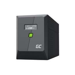 Green Cell sistema de alimentación ininterrumpida (UPS) 2 kVA 1400 W 4 salidas AC
