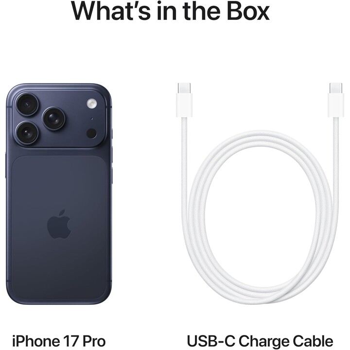 Apple iPhone 17 Pro Max 1TB, teléfono móvil 5G con Apple Intelligence, control de cámara, chip A19 Pro, Azul Profundo