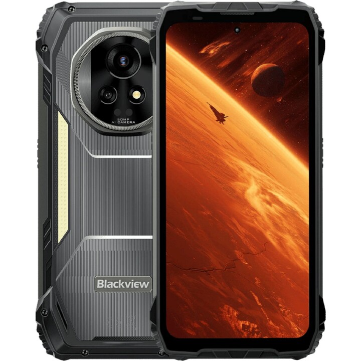 Blackview XPLORE 2 5G, 12 Go 256 Go, 6,73 AMOLED, 20 000 mAh, 120 W, double SIM, noir